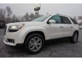 2015 White Diamond Tricoat GMC Acadia SLT  photo #3