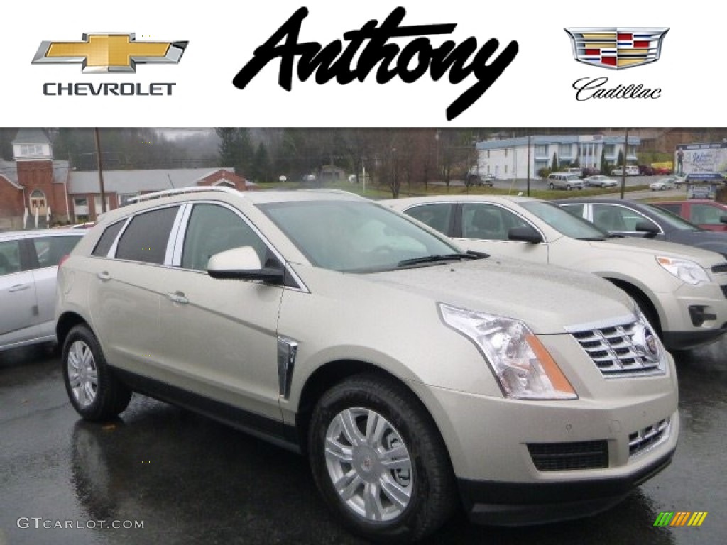 2015 SRX Luxury AWD - Cocoa Bronze Metallic / Ebony/Ebony photo #1
