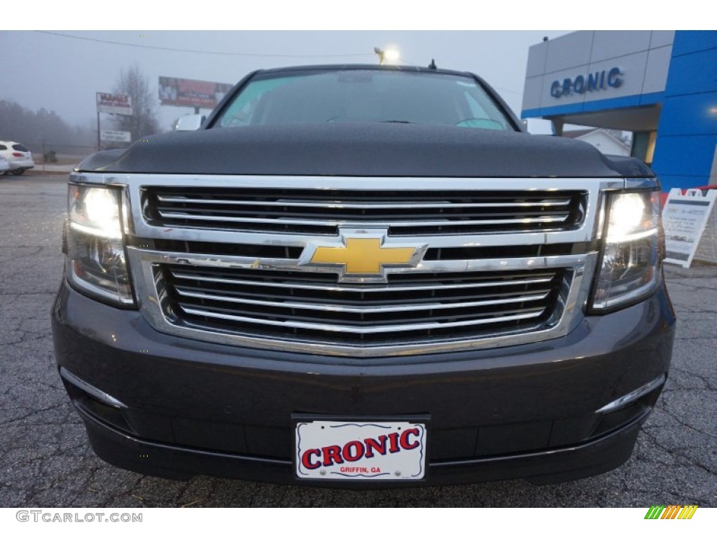 2015 Tahoe LTZ - Tungsten Metallic / Cocoa/Dune photo #2