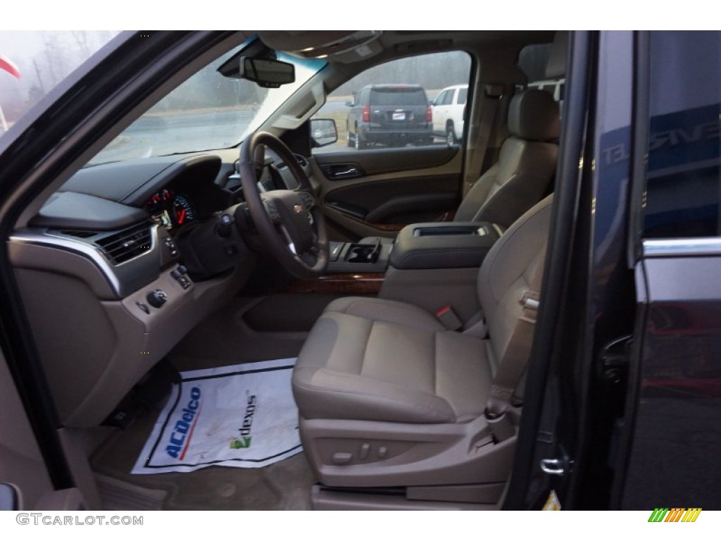 2015 Tahoe LTZ - Tungsten Metallic / Cocoa/Dune photo #9