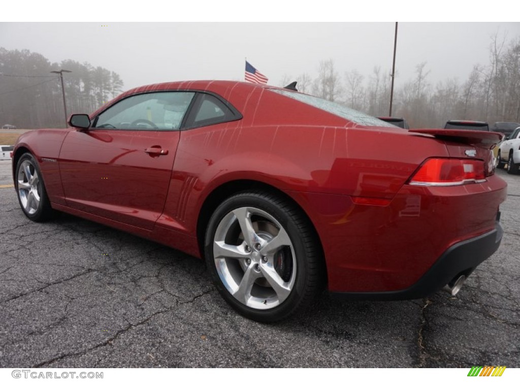 2015 Camaro SS Coupe - Red Rock Metallic / Black photo #5