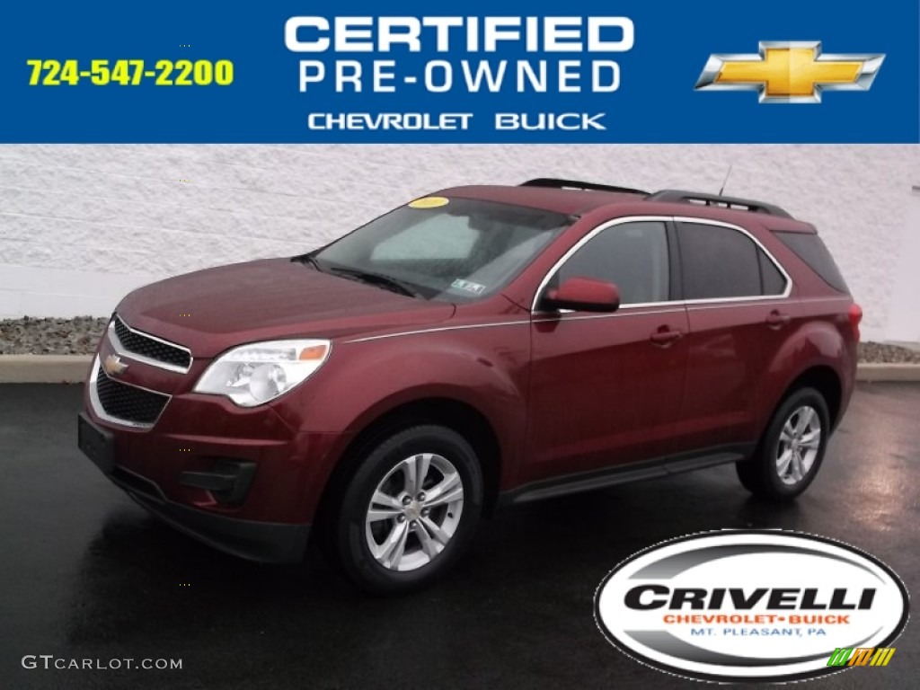 Cardinal Red Metallic Chevrolet Equinox