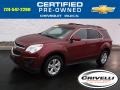 2010 Cardinal Red Metallic Chevrolet Equinox LT AWD  photo #1