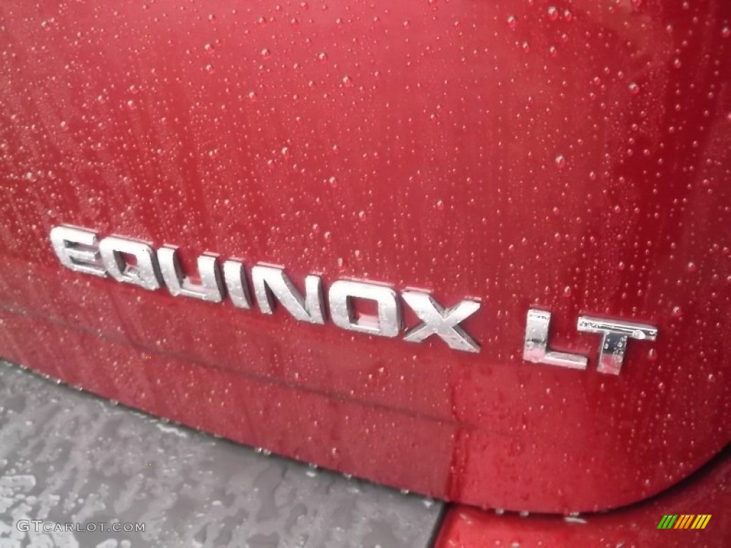 2010 Equinox LT AWD - Cardinal Red Metallic / Jet Black/Light Titanium photo #11