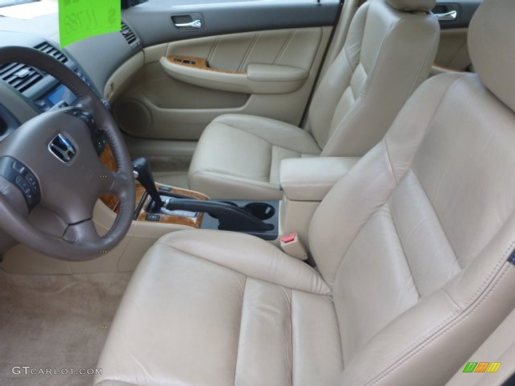 2004 Accord EX V6 Sedan - Deep Green Pearl / Ivory photo #11