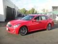 2013 Vibrant Red Infiniti G 37 Journey Sedan  photo #2