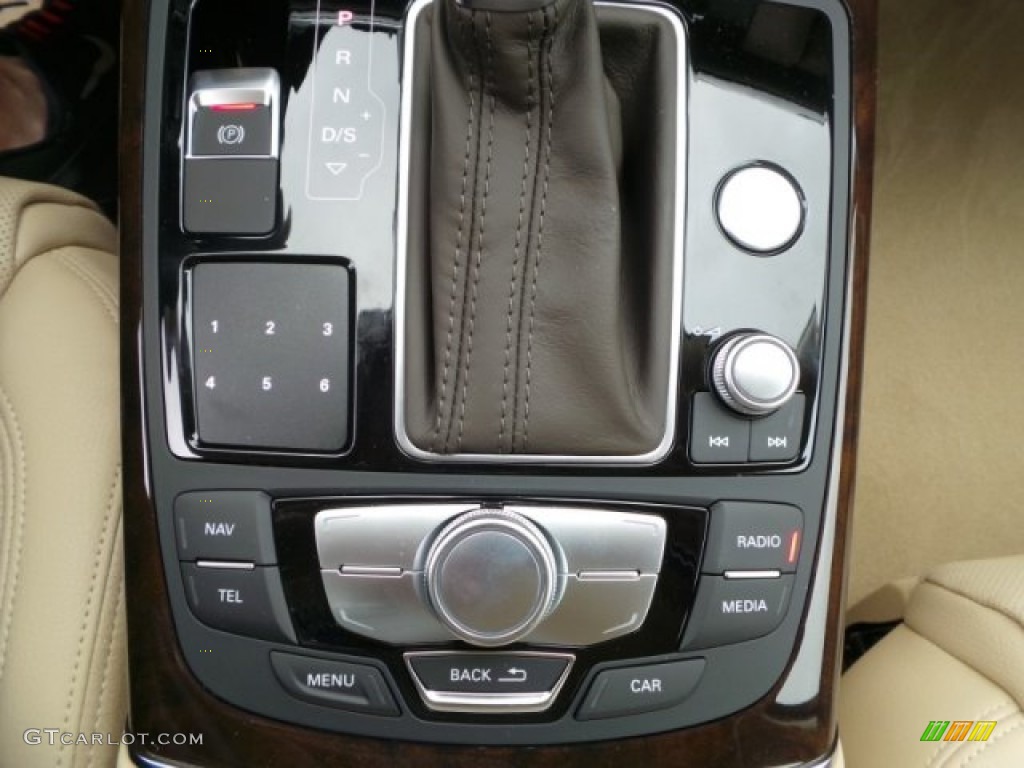 2015 A6 3.0T Prestige quattro Sedan - Garnet Red Pearl / Velvet Beige photo #19