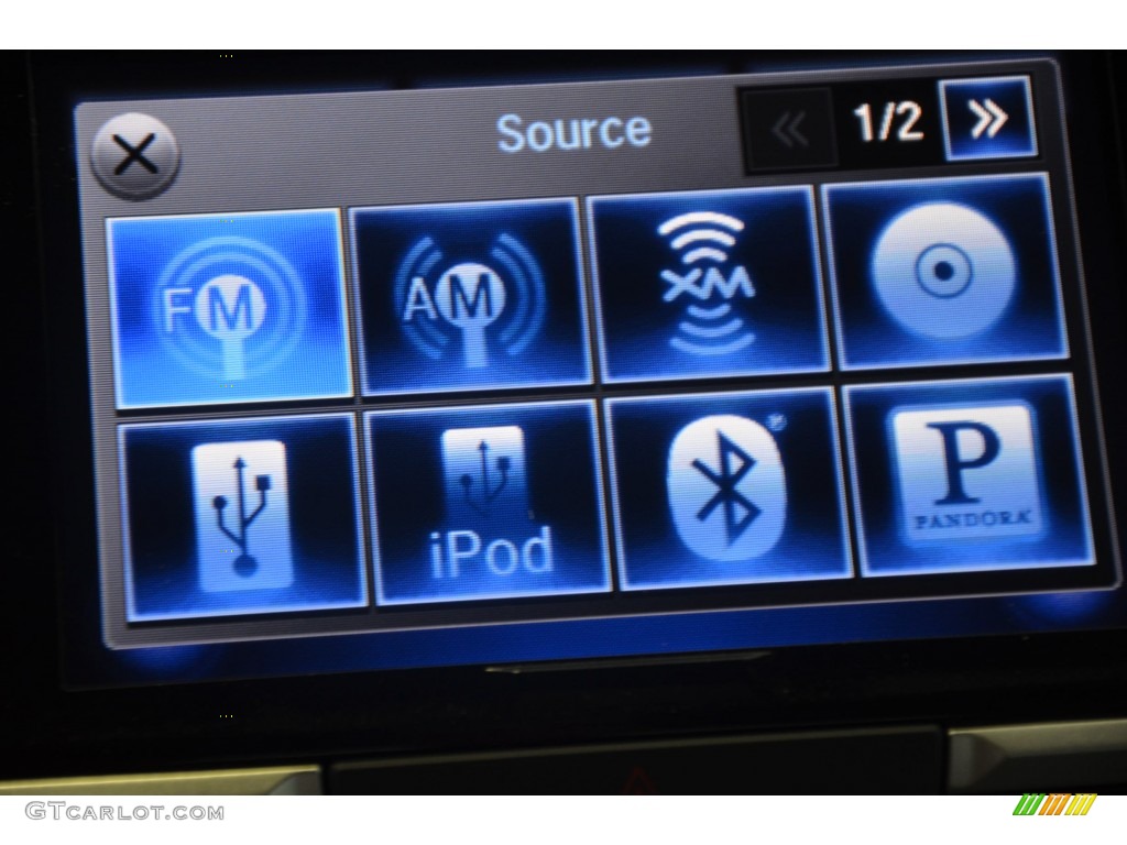 2015 Accord EX-L Sedan - Obsidian Blue Pearl / Gray photo #14