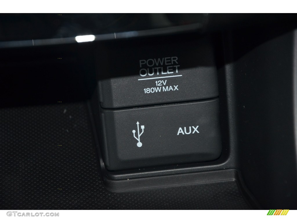 2015 Accord EX-L Sedan - Obsidian Blue Pearl / Gray photo #18