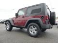 2007 Red Rock Crystal Pearl Jeep Wrangler Rubicon 4x4  photo #11