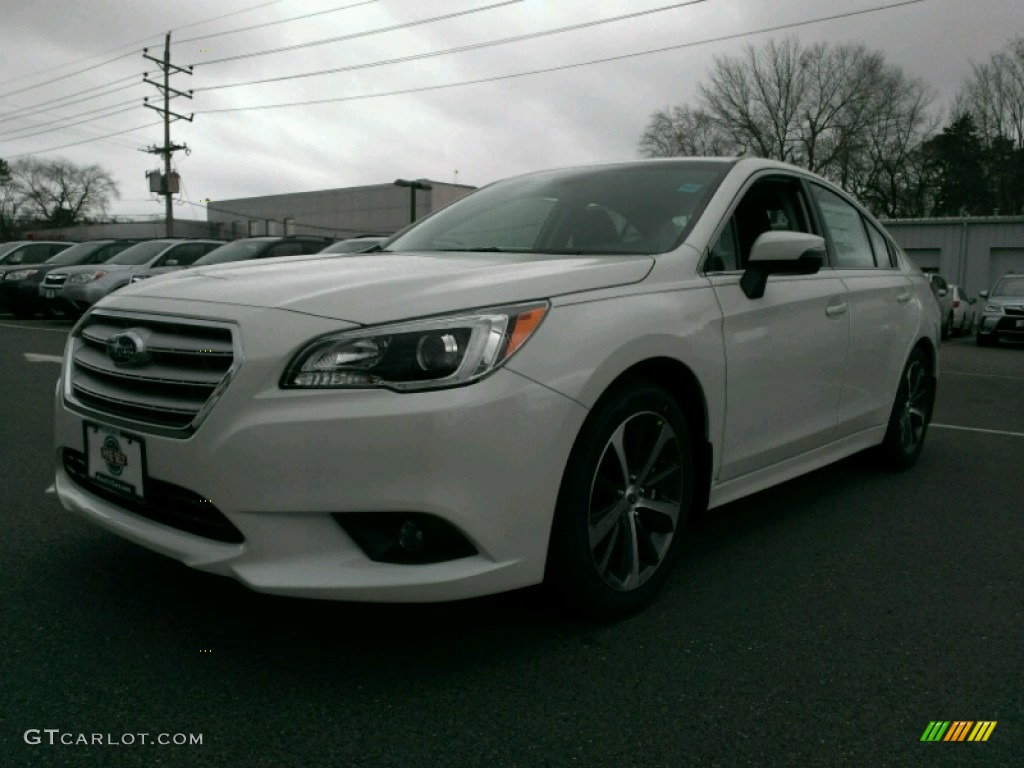 2015 Legacy 3.6R Limited - Crystal White Pearl / Slate Black photo #1