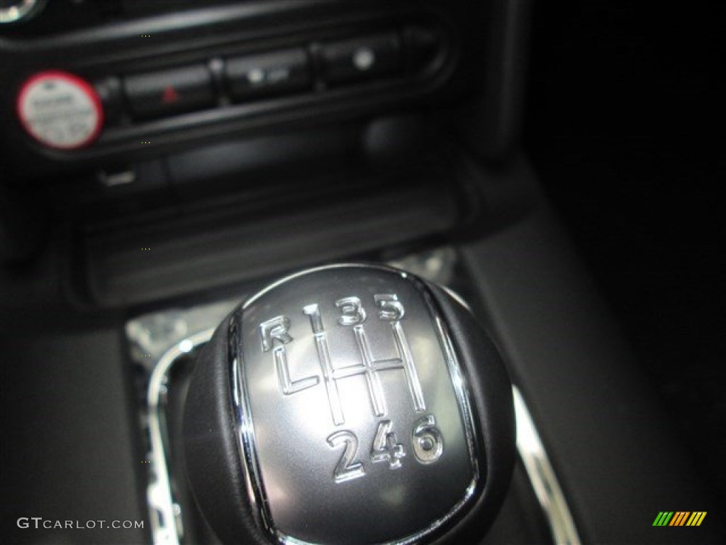 2015 Mustang V6 Coupe - Deep Impact Blue Metallic / Ebony photo #13
