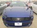 2015 Deep Impact Blue Metallic Ford Mustang V6 Coupe  photo #19