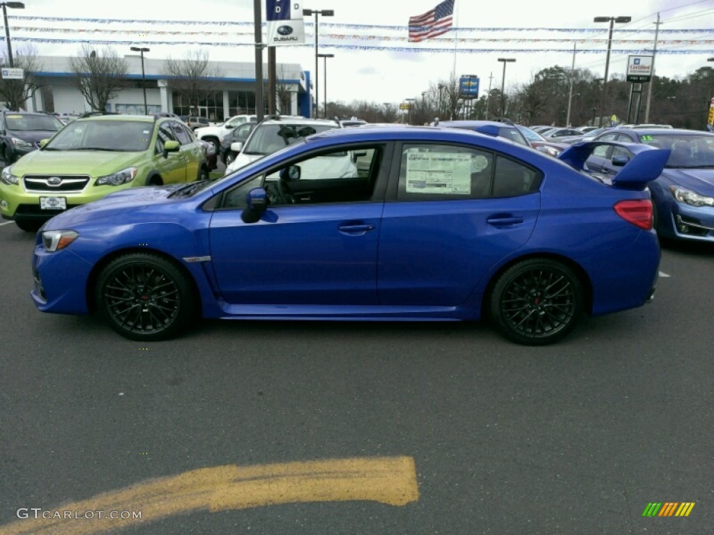 WR Blue Pearl 2015 Subaru WRX STI Exterior Photo #99697004