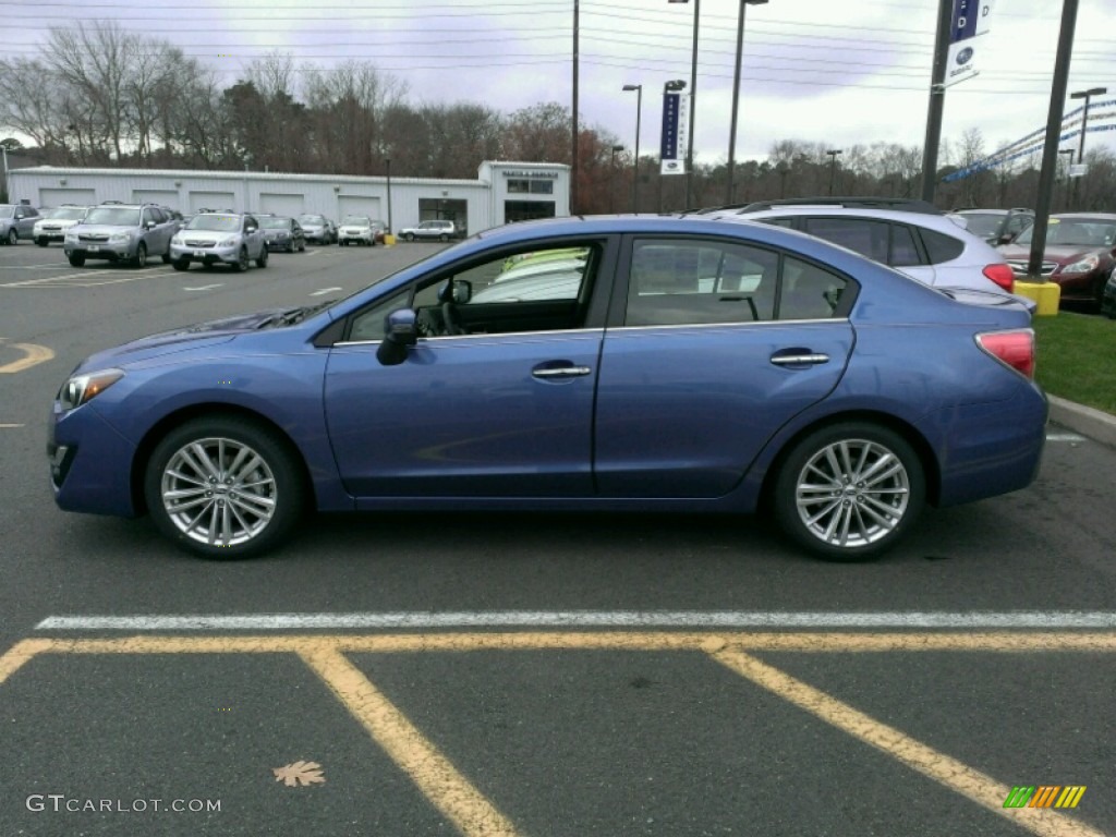 Quartz Blue Pearl 2015 Subaru Impreza 2.0i Limited 4 Door Exterior Photo #99697295