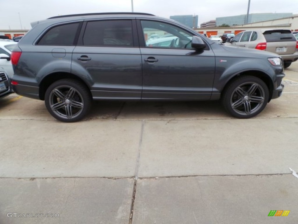 Daytona Gray Metallic 2015 Audi Q7 3.0 Prestige quattro Exterior Photo #99698330