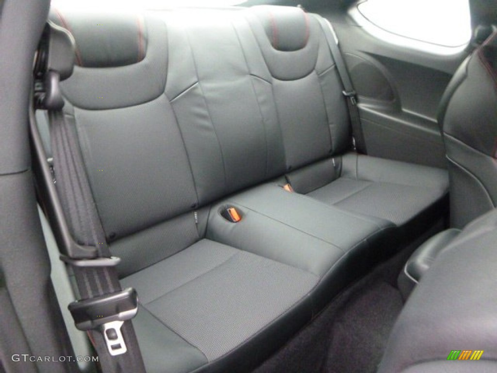 2015 Hyundai Genesis Coupe 3.8 R-Spec Rear Seat Photo #99698717