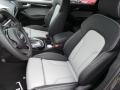 2015 Audi Q5 Black/Cloud Gray Interior Front Seat Photo