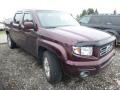 2008 Dark Cherry Pearl Honda Ridgeline RTS #99670548