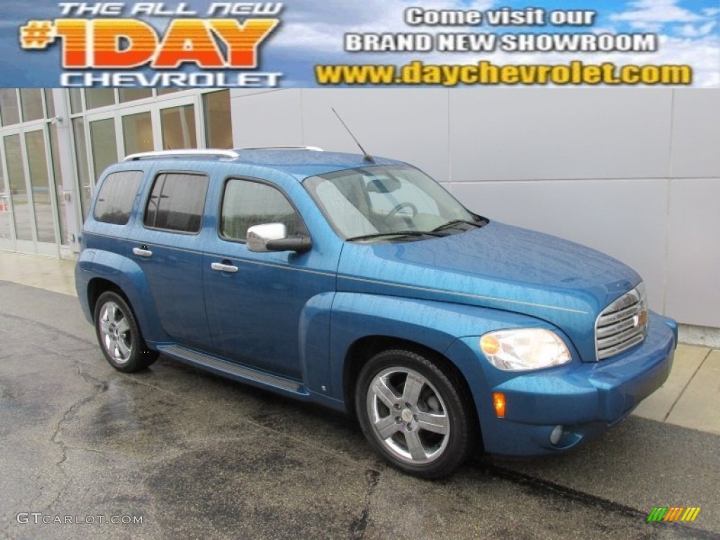 2009 HHR LT - Blue Flash Metallic / Cashmere photo #1