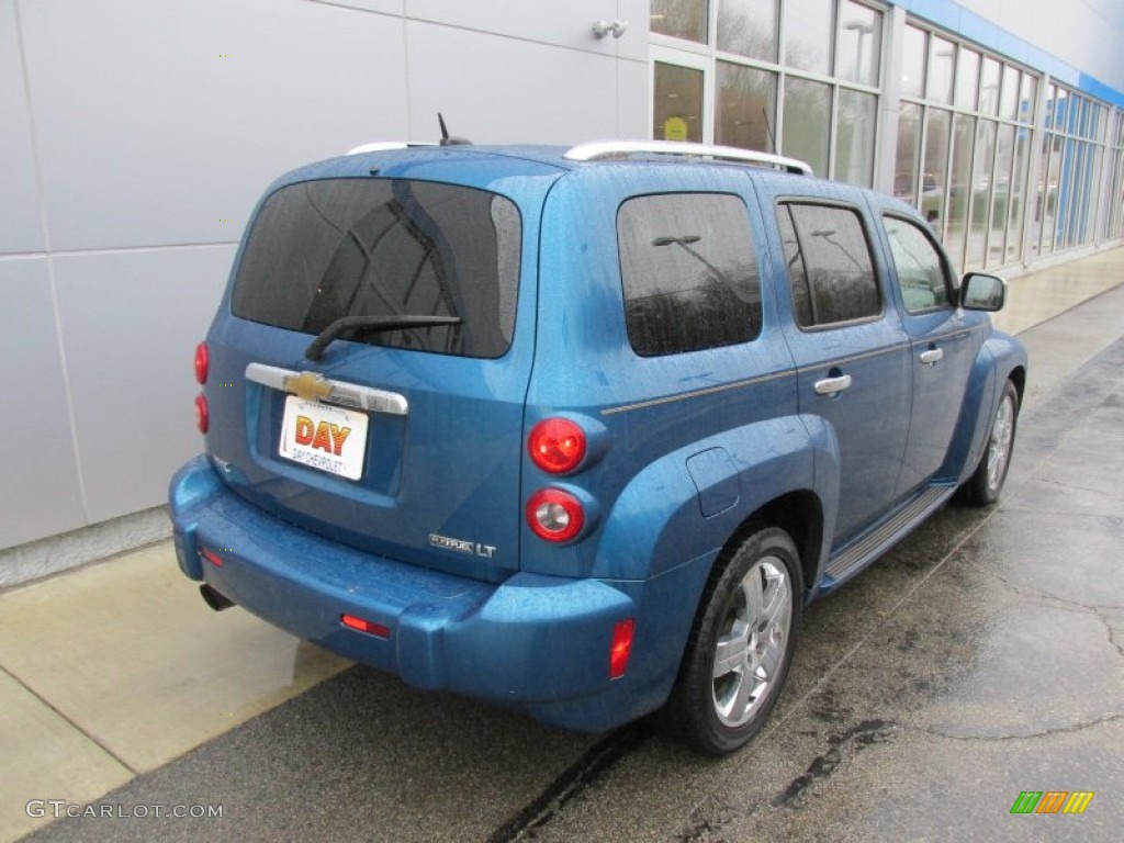 2009 HHR LT - Blue Flash Metallic / Cashmere photo #4