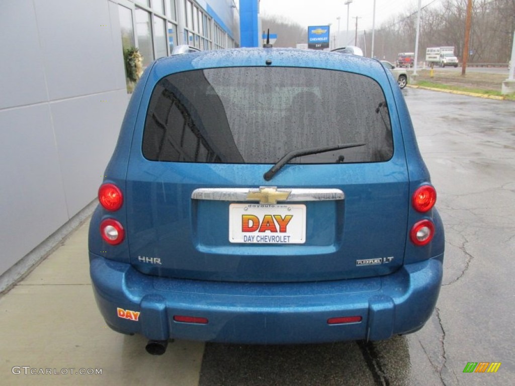 2009 HHR LT - Blue Flash Metallic / Cashmere photo #6