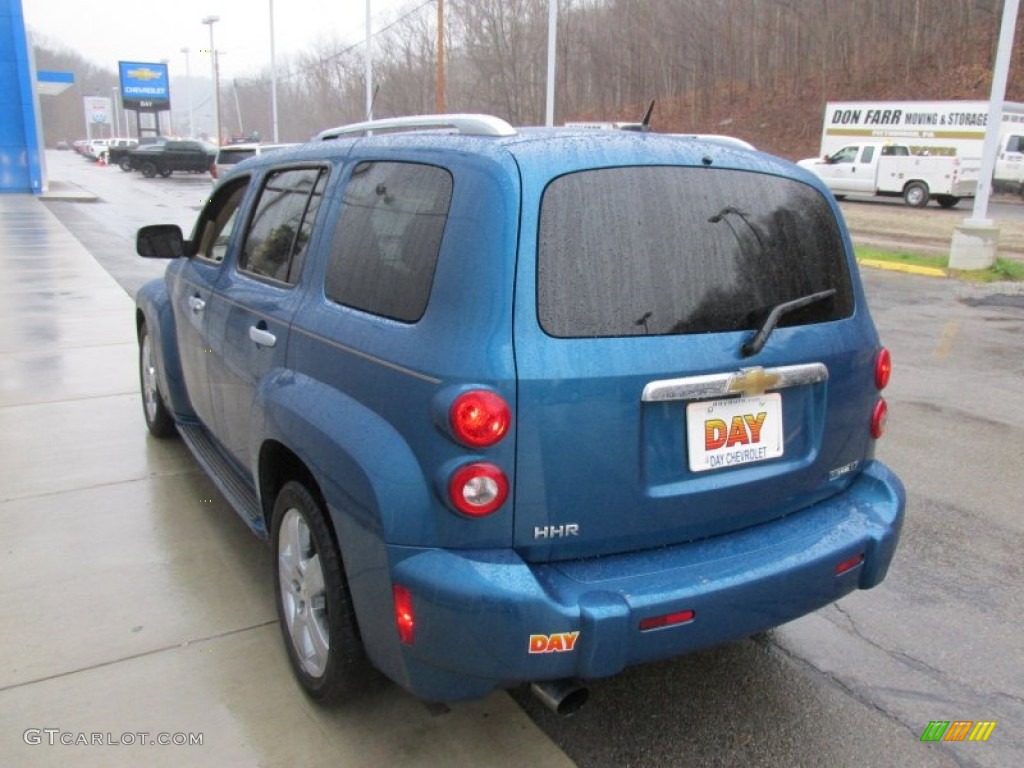 2009 HHR LT - Blue Flash Metallic / Cashmere photo #7