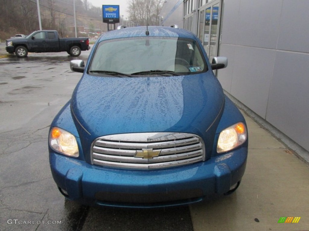 2009 HHR LT - Blue Flash Metallic / Cashmere photo #11