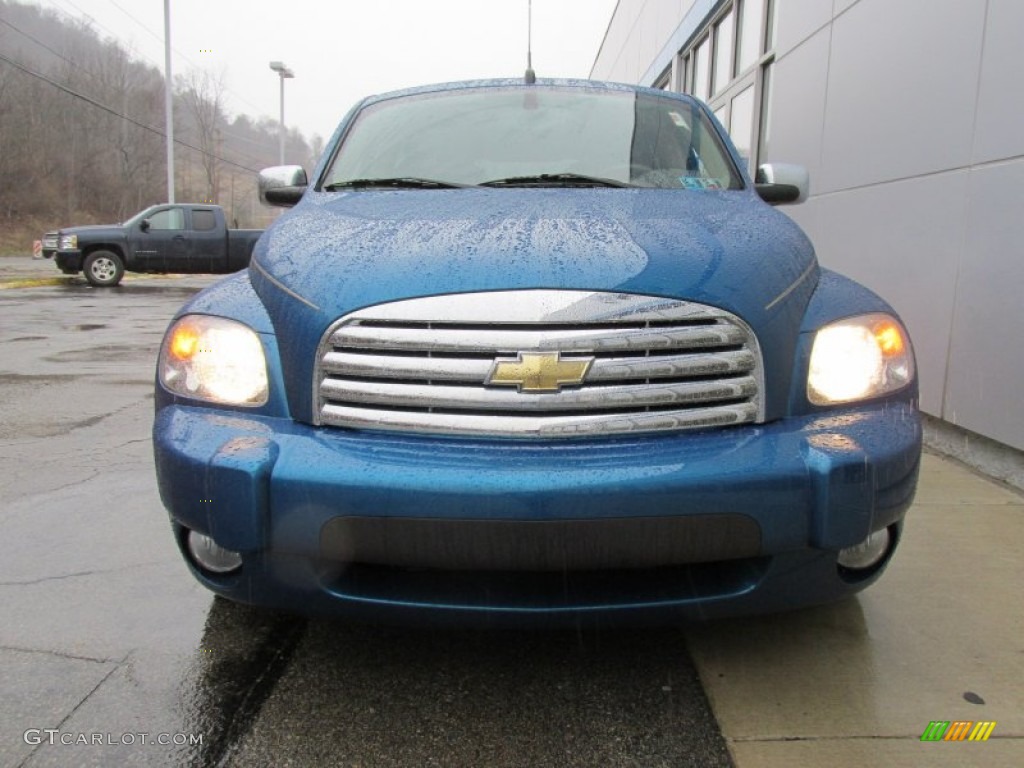 2009 HHR LT - Blue Flash Metallic / Cashmere photo #14