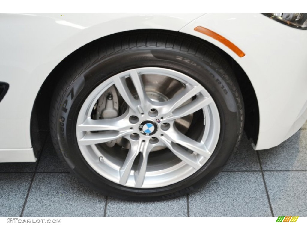 2015 3 Series 335i xDrive Gran Turismo - Alpine White / Black photo #3