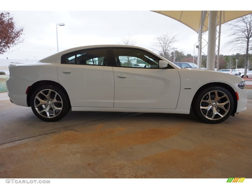 2015 Charger R/T - Bright White / Black/Pearl photo #3