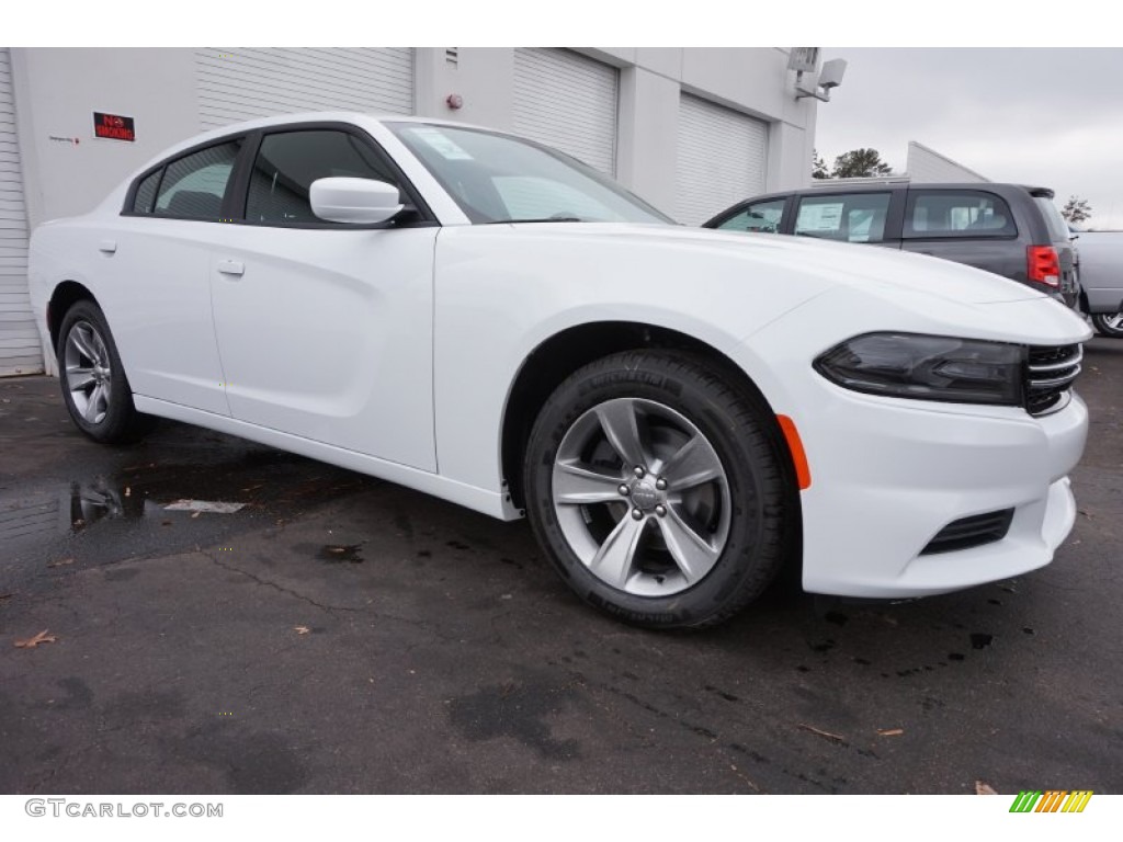 2015 Charger SE - Bright White / Black photo #4