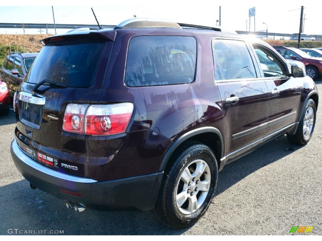 2009 Acadia SLE AWD - Red Jewel / Light Titanium photo #6