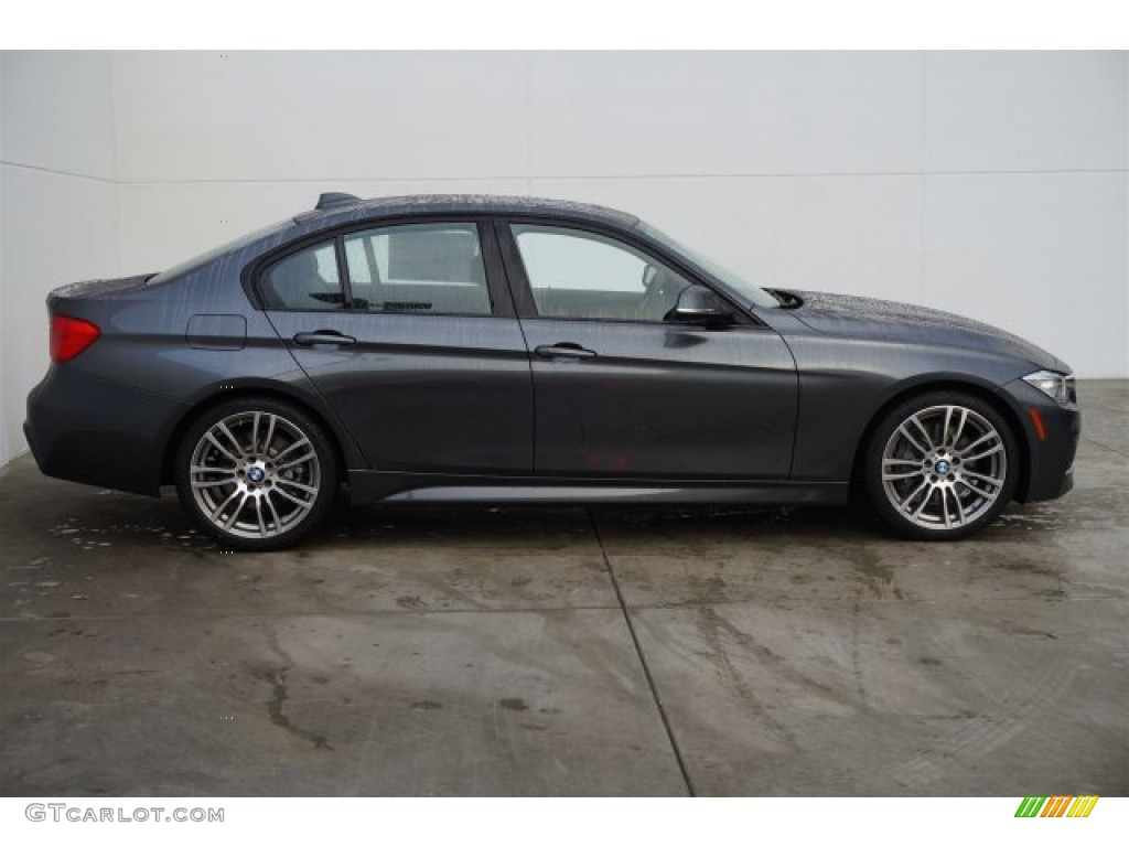 Mineral Grey Metallic 2015 BMW 3 Series 335i Sedan Exterior Photo #99710813