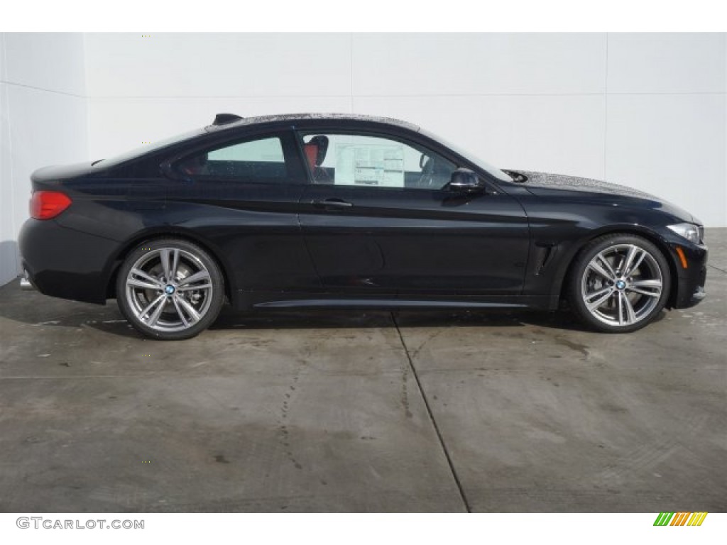 Jet Black 2015 BMW 4 Series 435i Coupe Exterior Photo #99711233