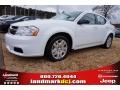 2014 Bright White Dodge Avenger SE #99670138