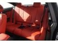 Coral Red/Black Highlight 2015 BMW 4 Series 435i Coupe Interior Color