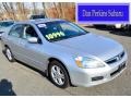 Alabaster Silver Metallic 2006 Honda Accord EX-L Sedan