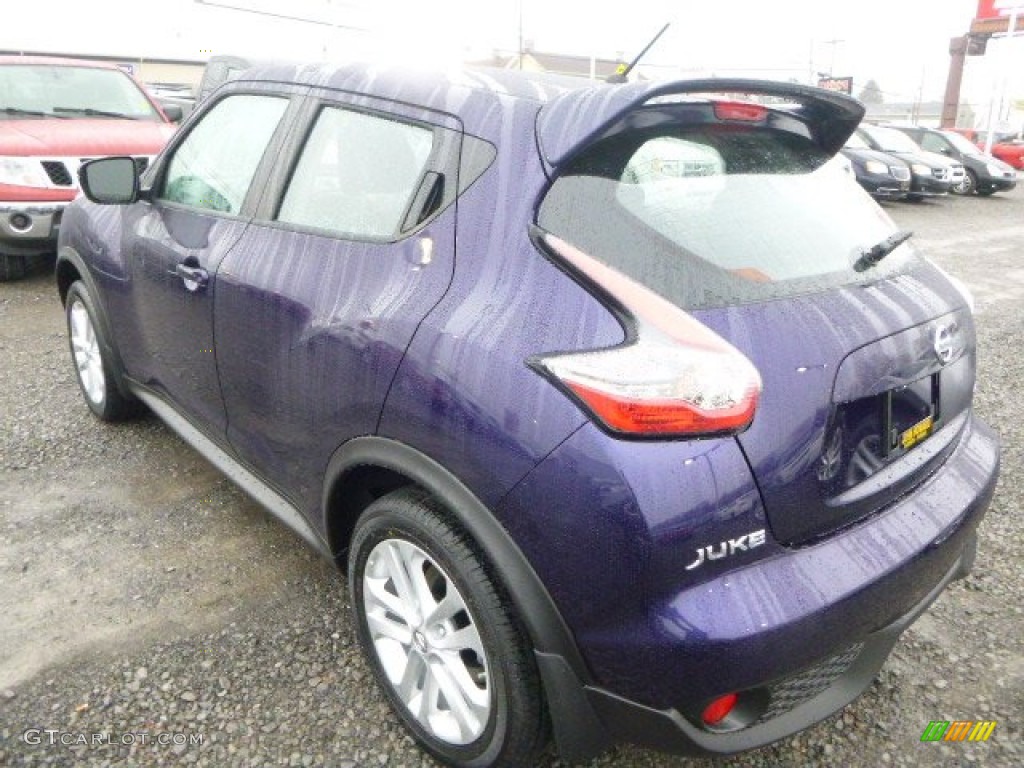 2015 Juke S AWD - Cosmic Blue / Black/Silver photo #5