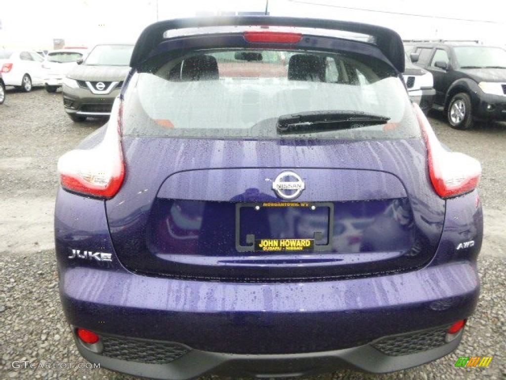 2015 Juke S AWD - Cosmic Blue / Black/Silver photo #6