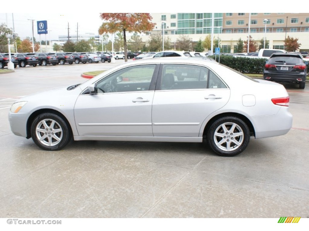 2003 Accord EX V6 Sedan - Satin Silver Metallic / Gray photo #6