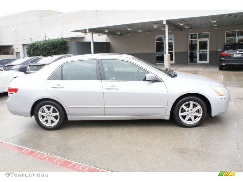 2003 Accord EX V6 Sedan - Satin Silver Metallic / Gray photo #10