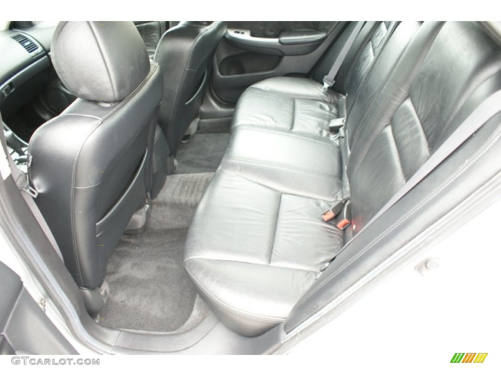 2003 Accord EX V6 Sedan - Satin Silver Metallic / Gray photo #16