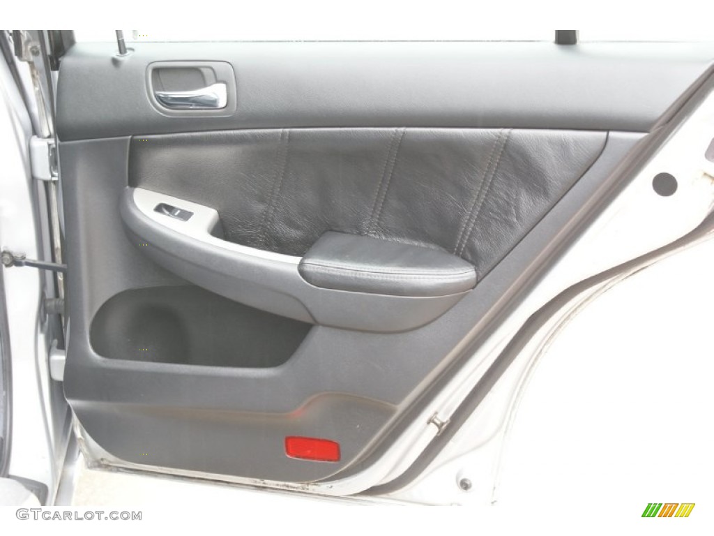 2003 Accord EX V6 Sedan - Satin Silver Metallic / Gray photo #19