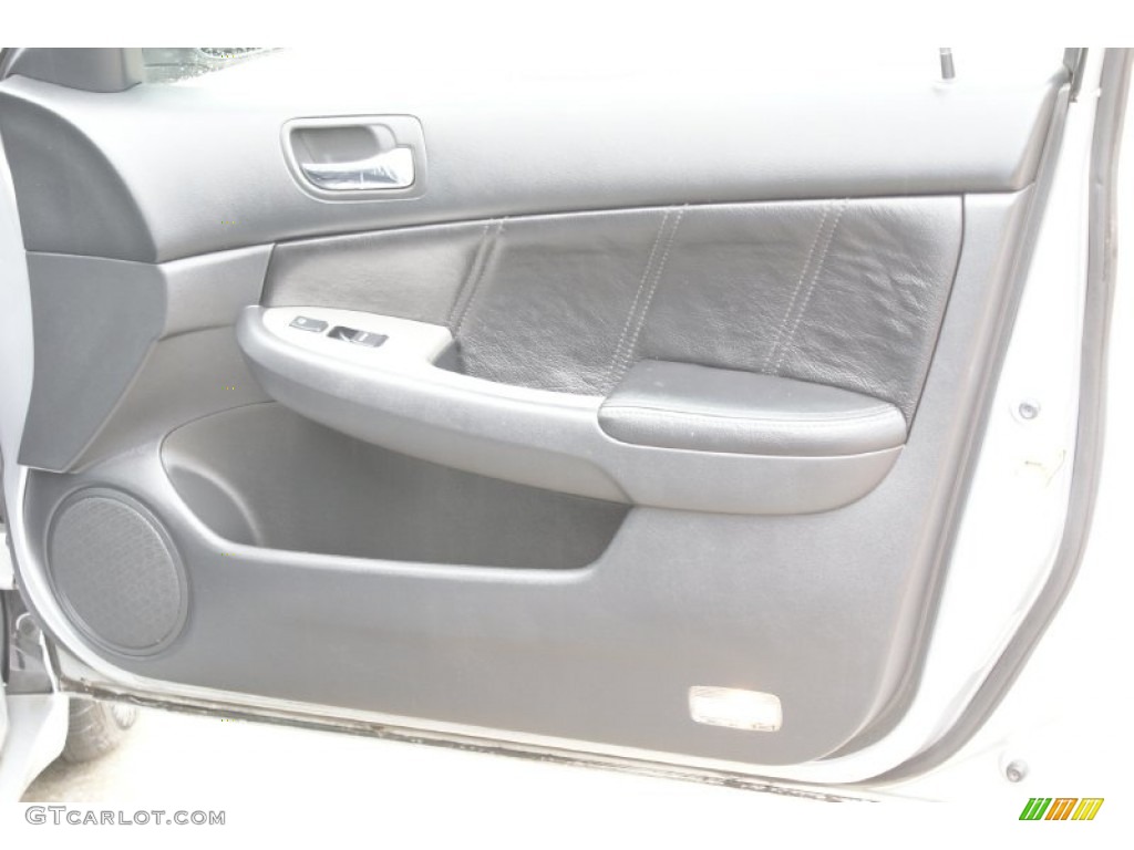 2003 Accord EX V6 Sedan - Satin Silver Metallic / Gray photo #22