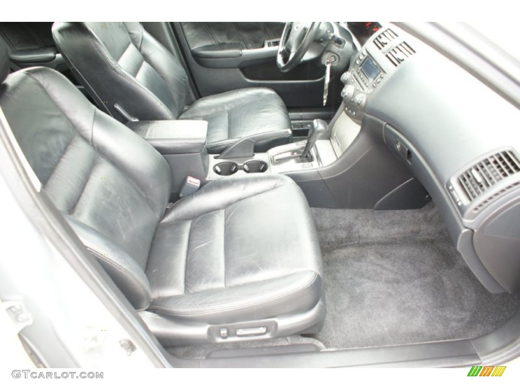 2003 Accord EX V6 Sedan - Satin Silver Metallic / Gray photo #23