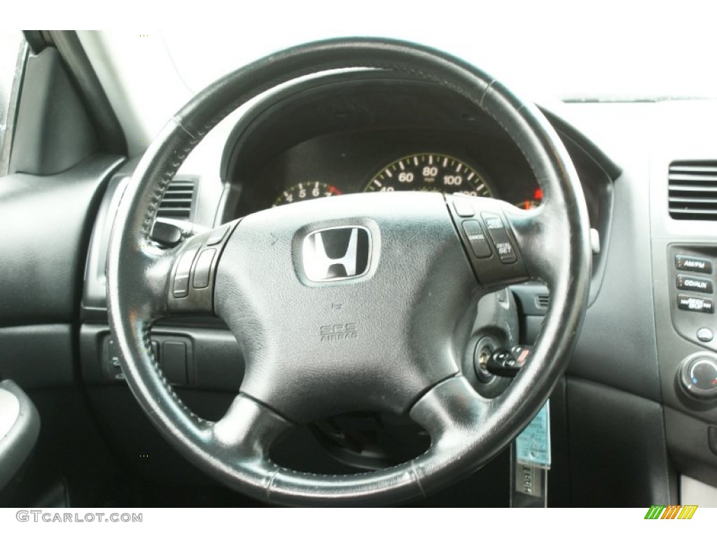 2003 Accord EX V6 Sedan - Satin Silver Metallic / Gray photo #28