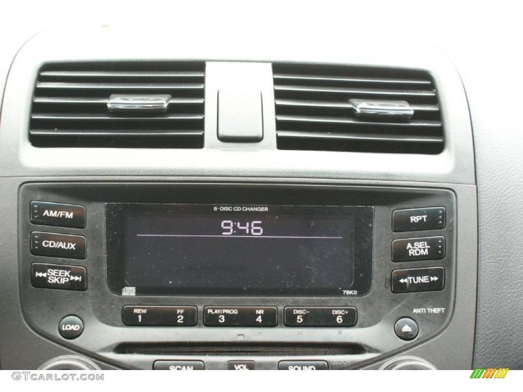 2003 Accord EX V6 Sedan - Satin Silver Metallic / Gray photo #29