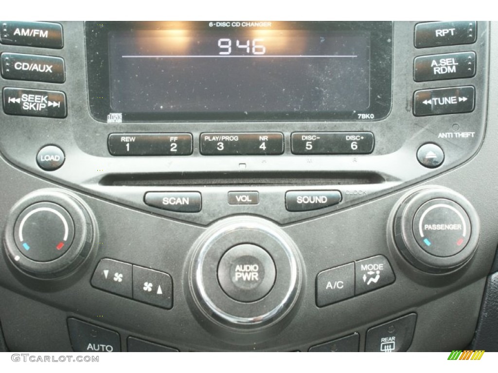 2003 Accord EX V6 Sedan - Satin Silver Metallic / Gray photo #30