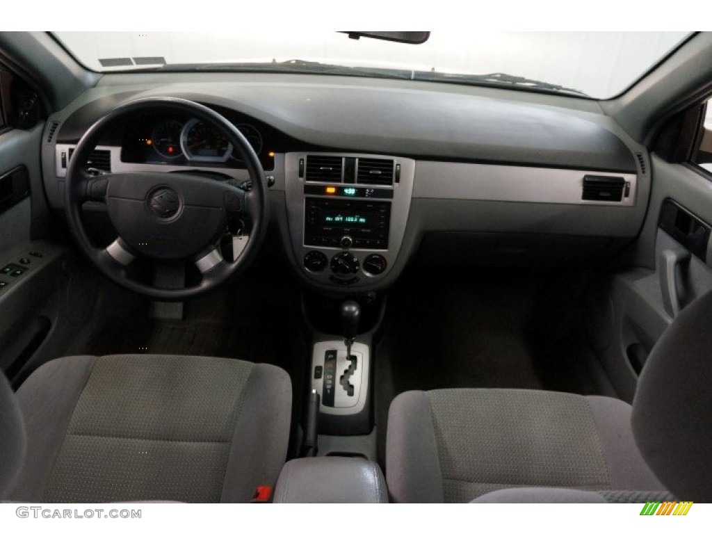 2007 Forenza Sedan - Champagne Beige Metallic / Grey photo #22